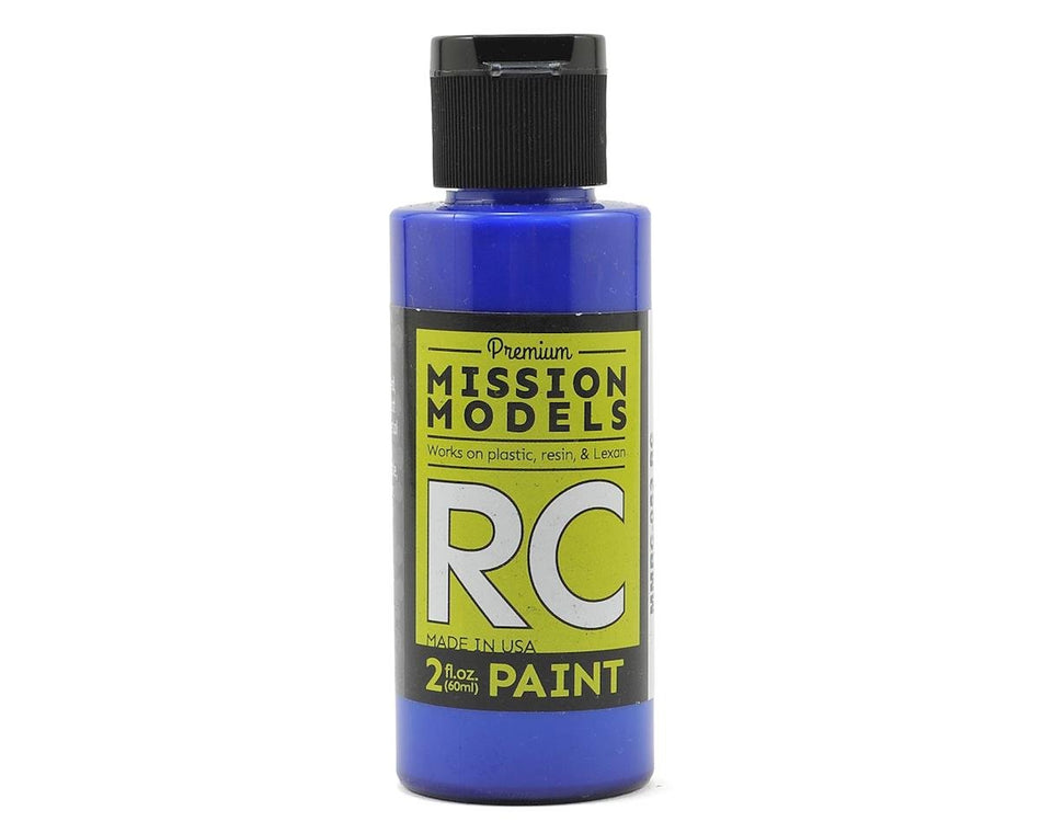 Mission Models Translucent Blue Acrylic Lexan Body Paint (2oz)