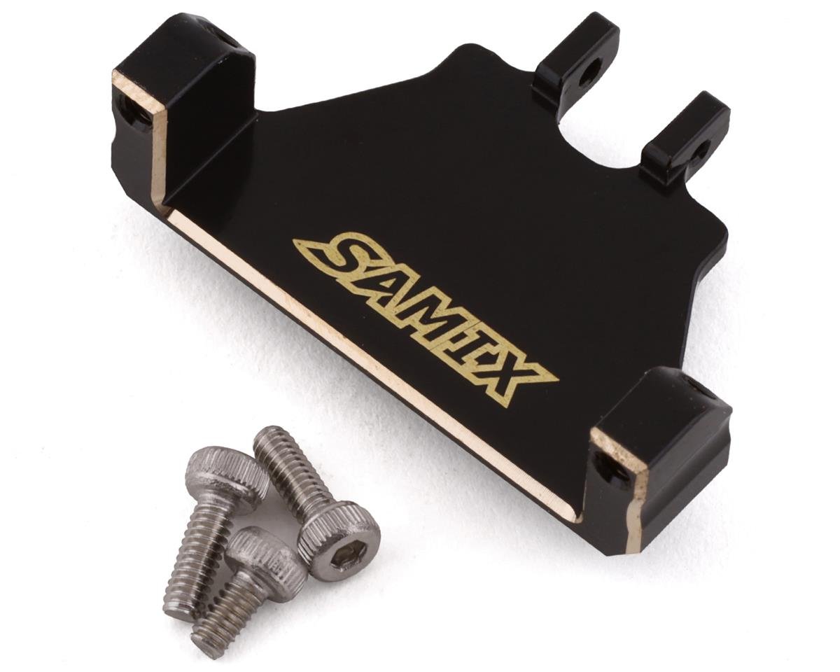 Samix SCX24 Brass Servo Mount (Black) (EcoPower/Emax)