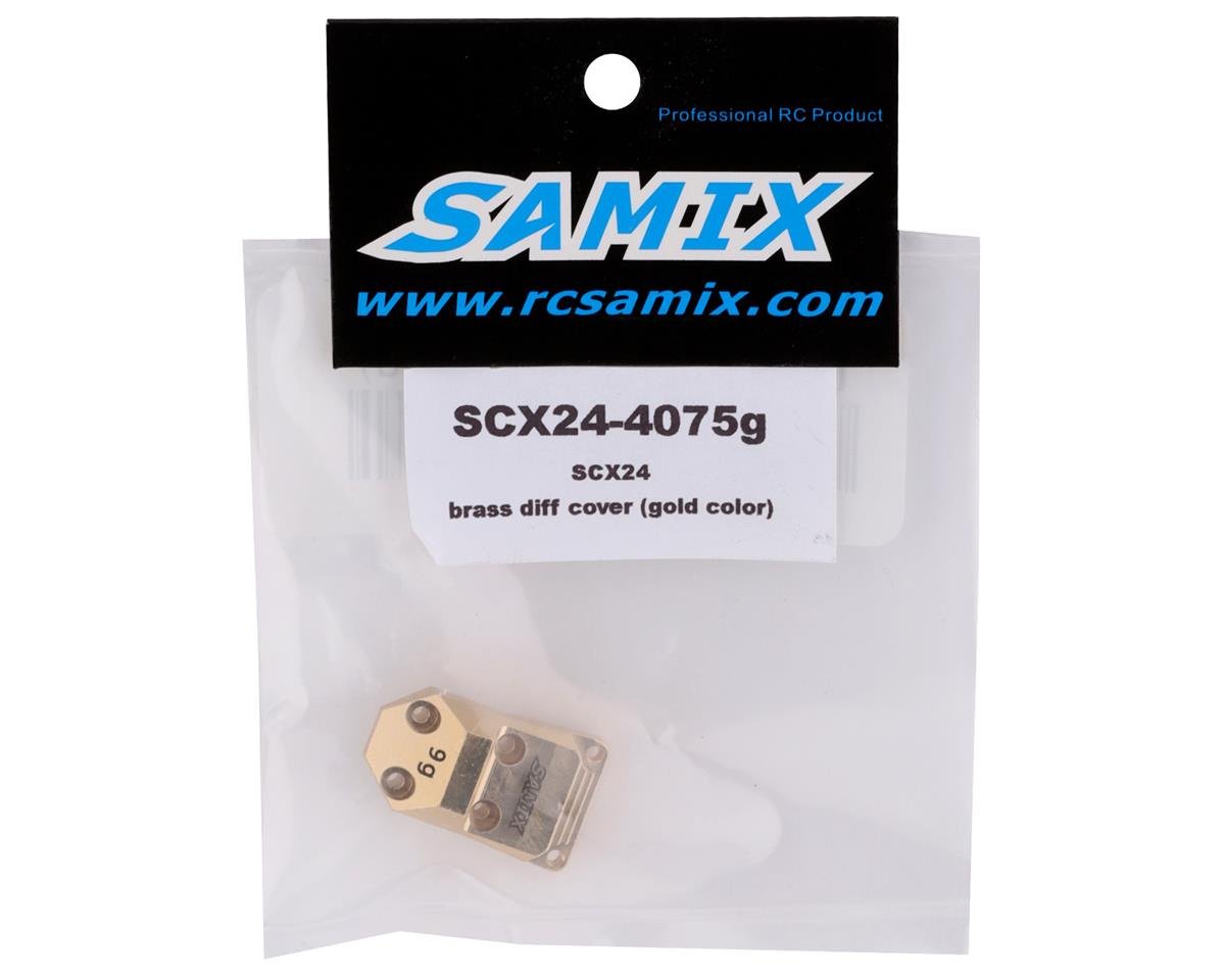 Samix SCX24 Brass Differential Cover