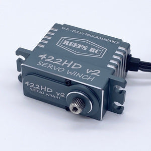 REEFS RC 422HDv2 Servo Winch High Torque Digital Coreless w/ Built In Preprogrammed Winch Controller