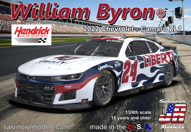 Hendrick Motorsports William Byron 2022 Camaro