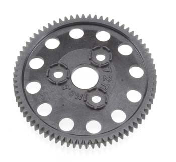 4472R Spur gear, 72-tooth (0.8 metric pitch, compatible with 32-pitch)