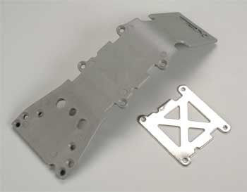 4937A Skid Plate Front Plastic Gray