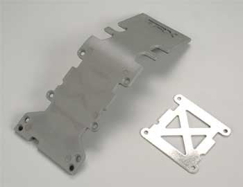 4938A Skid Plate Re Plastic Gray/SS