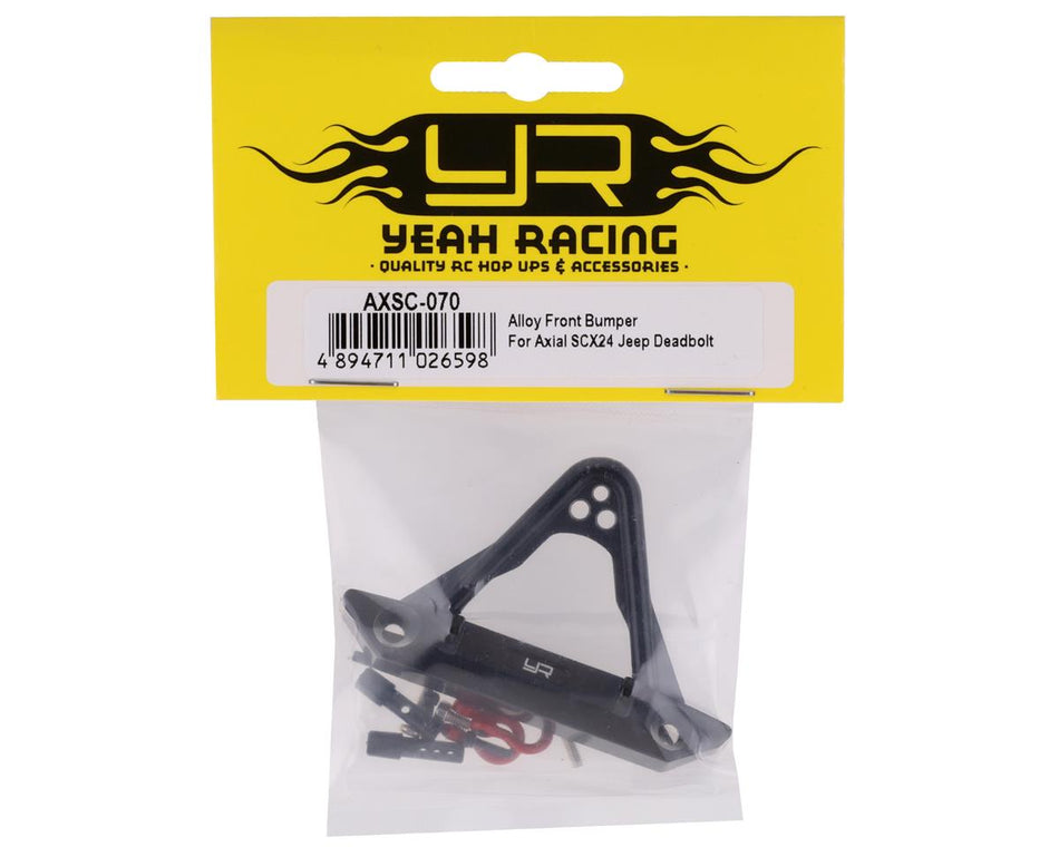 Yeah Racing Axial SCX24 Jeep & Deadbolt Alloy Front Bumper